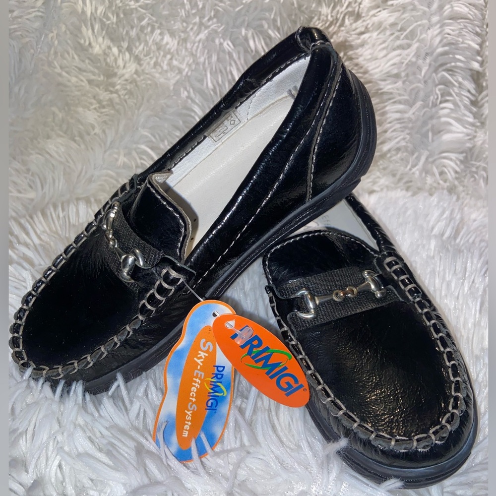 Primigi Black Kids Moccasins
